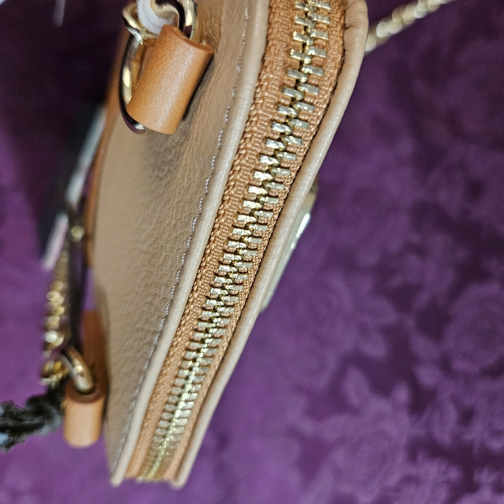 Valentina Pebble Leather Crossbody Phone Case Purse NWT - Picture 6 of 13